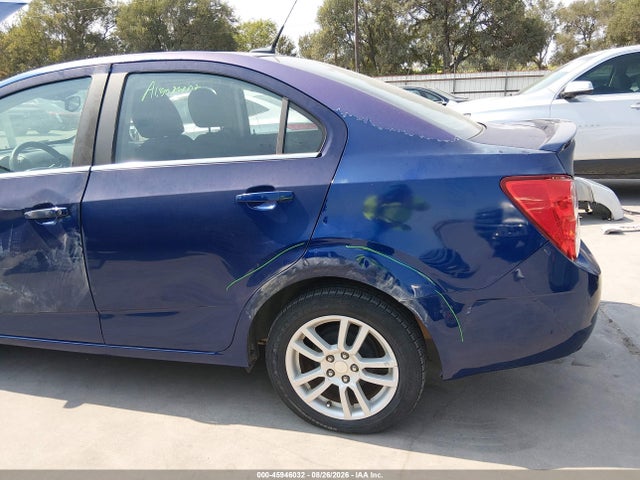 Продажа на аукционе авто 2013 Chevrolet Sonic Lt Auto, vin: 1G1JC5SH0D4253127, номер лота: 45946032