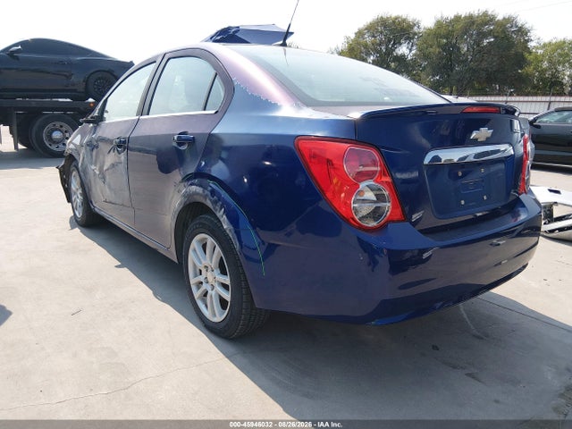 Продажа на аукционе авто 2013 Chevrolet Sonic Lt Auto, vin: 1G1JC5SH0D4253127, номер лота: 45946032