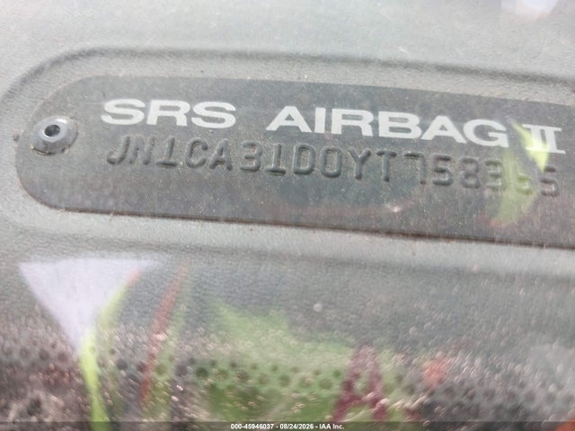Aukcja sprzedaży 2000 Nissan Maxima Gle/gxe/se, vin: JN1CA31D0YT758365, numer aukcji: 45946037