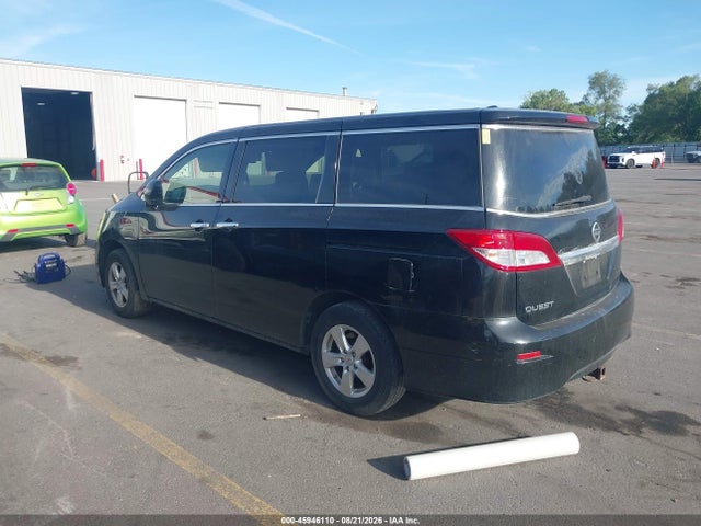2015 Nissan Quest Platinum/s/sl/sv მანქანა იყიდება აუქციონზე, vin: JN8AE2KPXF9125334, აუქციონის ნომერი: 45946110