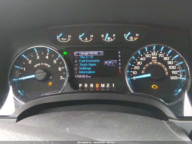 45946138 :رقم المزاد ، 1FTFX1CF7CFC67651 vin ، 2012 Ford F-150 Xlt مزاد بيع