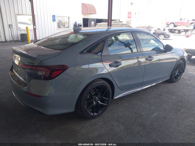 2HGFE4F82TH317070 Honda Civic Hybrid Sport/sport Touring