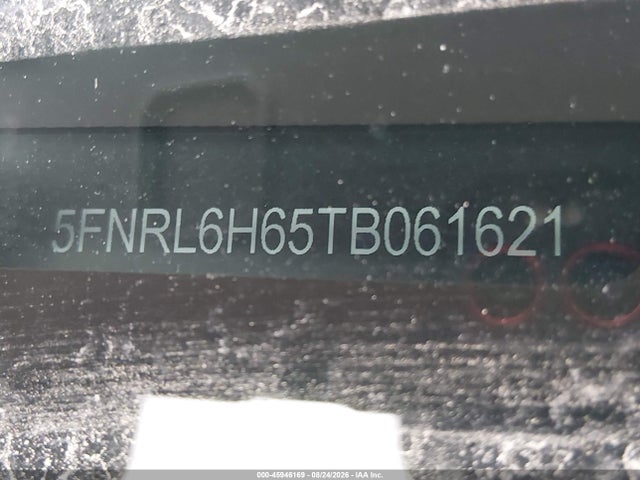 5FNRL6H65TB061621 Honda Odyssey Ex-l