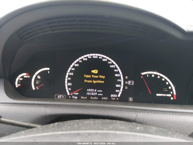 45946172 :رقم المزاد ، WDDEJ77X18A010966 vin ، 2008 Mercedes-benz Cl 63 Amg مزاد بيع