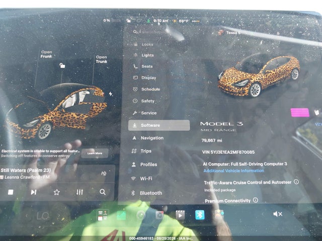 Aukcja sprzedaży 2021 Tesla Model 3 Standard Range Plus Rear-wheel Drive, vin: 5YJ3E1EA2MF870085, numer aukcji: 45946183