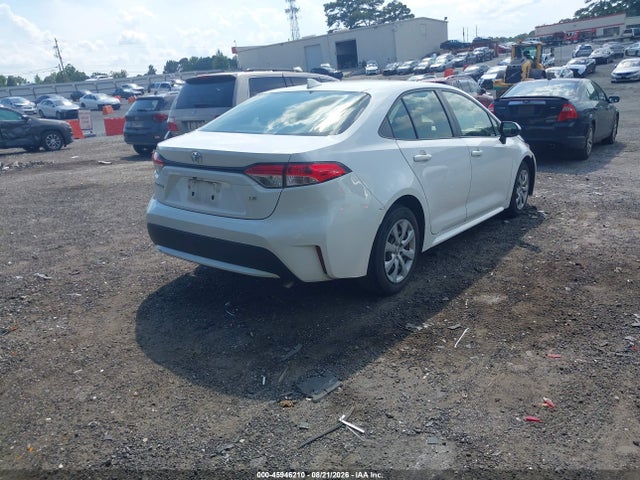 45946210 :رقم المزاد ، JTDEPMAE0NJ193772 vin ، 2022 Toyota Corolla Le مزاد بيع