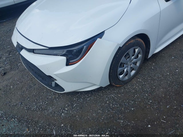 45946210 :رقم المزاد ، JTDEPMAE0NJ193772 vin ، 2022 Toyota Corolla Le مزاد بيع