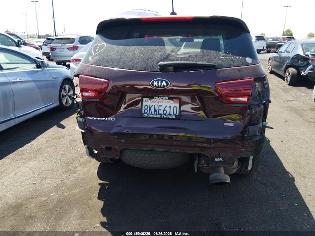 Aukcja sprzedaży 2019 Kia Sorento 2.4l Lx, vin: 5XYPG4A38KG574711, numer aukcji: 45946229
