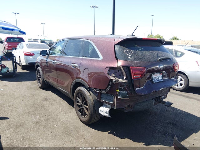 Aukcja sprzedaży 2019 Kia Sorento 2.4l Lx, vin: 5XYPG4A38KG574711, numer aukcji: 45946229