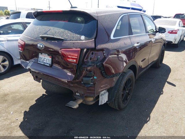 Aukcja sprzedaży 2019 Kia Sorento 2.4l Lx, vin: 5XYPG4A38KG574711, numer aukcji: 45946229