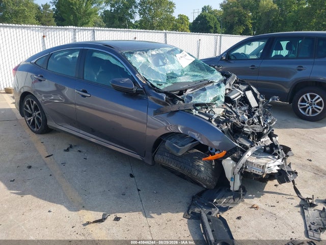 45946248 :رقم المزاد ، 2HGFC2F88KH576557 vin ، 2019 Honda Civic Sport مزاد بيع