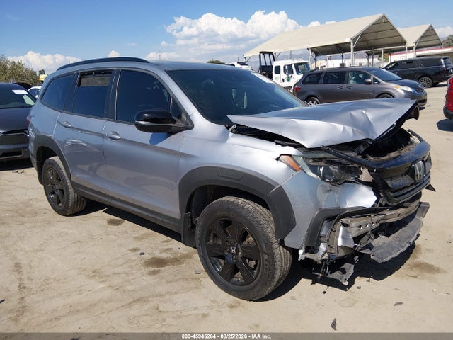 2022 Honda Pilot Awd Trailsport მანქანა იყიდება აუქციონზე, vin: 5FNYF6H85NB023054, აუქციონის ნომერი: 45946264