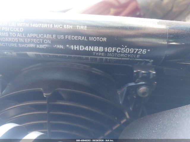 Harley-Davidson XG750 2015 1HD4NBB10FC509726 Image 10
