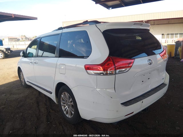 2012 Toyota Sienna Xle V6 8 Passenger მანქანა იყიდება აუქციონზე, vin: 5TDYK3DC4CS254993, აუქციონის ნომერი: 45946345