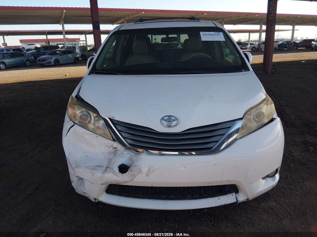 2012 Toyota Sienna Xle V6 8 Passenger მანქანა იყიდება აუქციონზე, vin: 5TDYK3DC4CS254993, აუქციონის ნომერი: 45946345