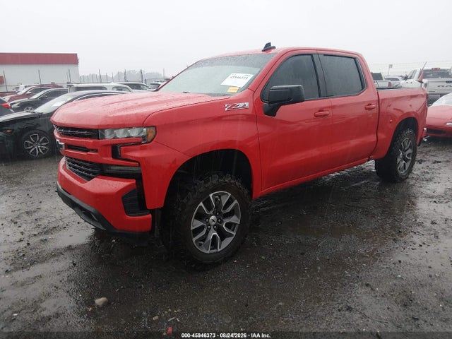 45946373 :رقم المزاد ، 3GCUYEEDXLG448474 vin ، 2020 Chevrolet Silverado 1500 4wd  Short Bed Rst مزاد بيع