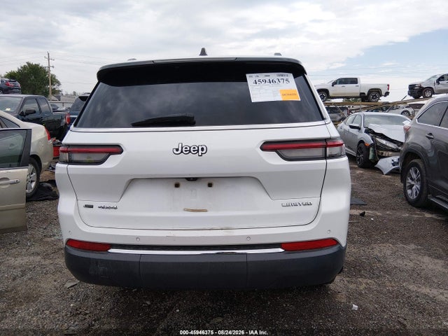 Auction sale of the 2021 Jeep Grand Cherokee L Limited 4x4, vin: 1C4RJKBG0M8108412, lot number: 45946375