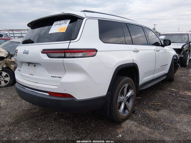 Auction sale of the 2021 Jeep Grand Cherokee L Limited 4x4, vin: 1C4RJKBG0M8108412, lot number: 45946375
