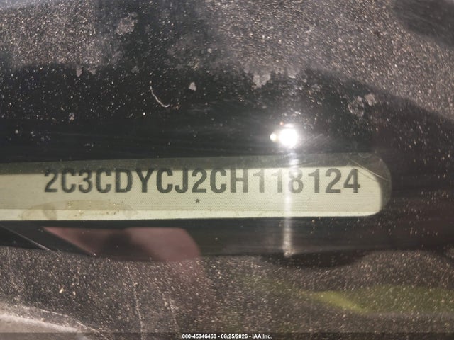 Продаж на аукціоні авто 2012 Dodge Challenger Srt8 392, vin: 2C3CDYCJ2CH118124, номер лоту: 45946460
