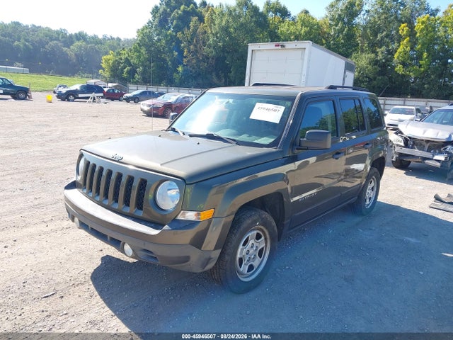 2016 Jeep Patriot Sport მანქანა იყიდება აუქციონზე, vin: 1C4NJRBB1GD512049, აუქციონის ნომერი: 45946507
