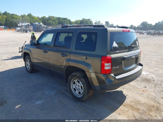 2016 Jeep Patriot Sport მანქანა იყიდება აუქციონზე, vin: 1C4NJRBB1GD512049, აუქციონის ნომერი: 45946507