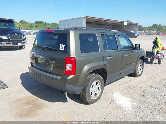 2016 Jeep Patriot Sport მანქანა იყიდება აუქციონზე, vin: 1C4NJRBB1GD512049, აუქციონის ნომერი: 45946507