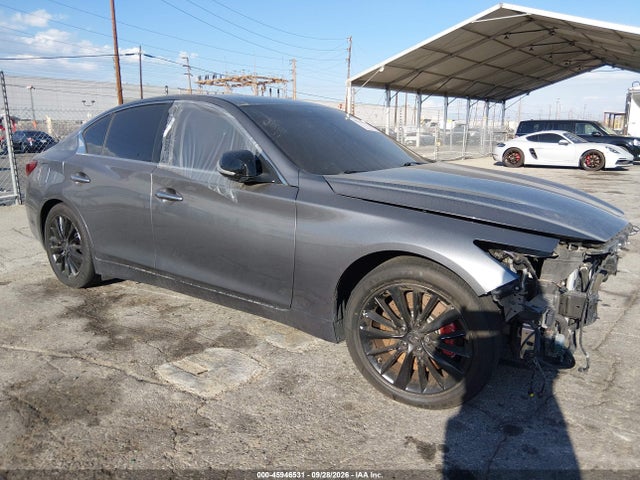 2021 Infiniti Q50 Luxe მანქანა იყიდება აუქციონზე, vin: JN1EV7BP9MM707075, აუქციონის ნომერი: 45946531
