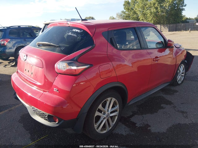Aukcja sprzedaży 2016 Nissan Juke Sl, vin: JN8AF5MR2GT601447, numer aukcji: 45946537