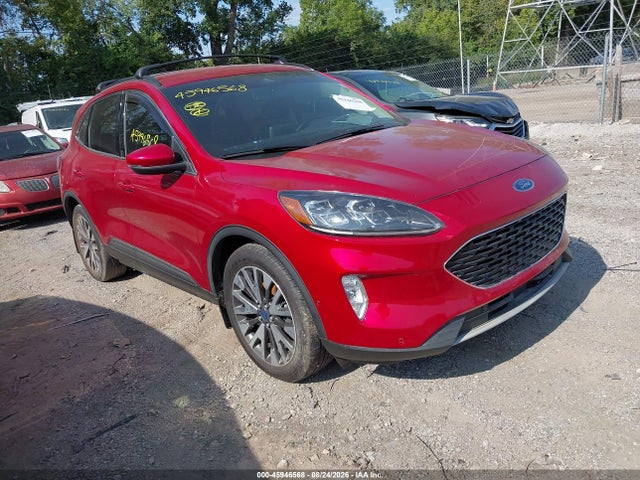 45946568 :رقم المزاد ، 1FMCU9J91LUA28711 vin ، 2020 Ford Escape Titanium مزاد بيع
