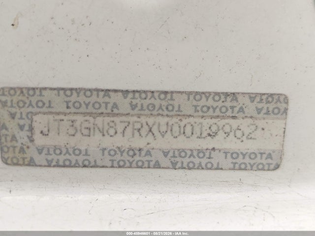 Продажа на аукционе авто 1997 Toyota 4runner Sr5 V6 Limited, vin: JT3GN87RXV0019962, номер лота: 45946601
