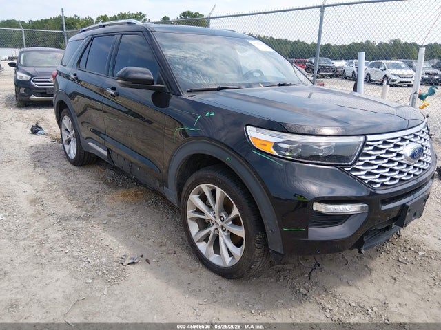 2021 Ford Explorer Platinum მანქანა იყიდება აუქციონზე, vin: 1FM5K8HC5MGB76953, აუქციონის ნომერი: 45946606