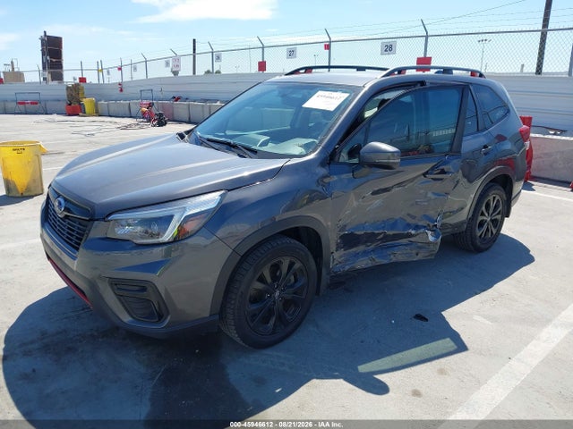 45946612 :رقم المزاد ، JF2SKARC9MH479470 vin ، 2021 Subaru Forester Sport مزاد بيع