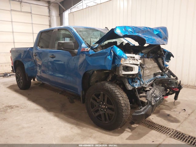 45946619 :رقم المزاد ، 3GCUDFEL7NG582709 vin ، 2022 Chevrolet Silverado 1500 Lt Trail Boss مزاد بيع