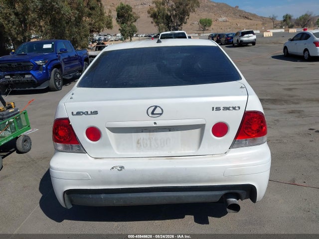 2002 Lexus Is 300 მანქანა იყიდება აუქციონზე, vin: JTHBD192X20058285, აუქციონის ნომერი: 45946628