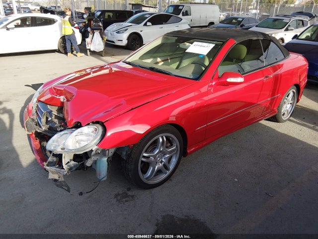 Продажа на аукционе авто 2008 Mercedes-benz Clk 550, vin: WDBTK72F78T095649, номер лота: 45946637