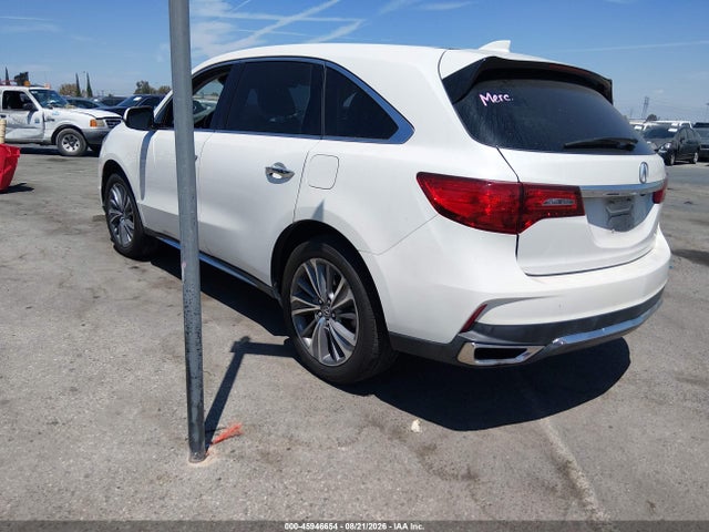 Aukcja sprzedaży 2017 Acura Mdx Technology Package, vin: 5J8YD4H58HL005263, numer aukcji: 45946654
