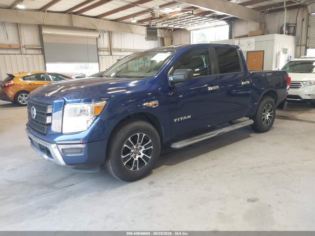 2021 Nissan Titan Sv 4x2 მანქანა იყიდება აუქციონზე, vin: 1N6AA1EEXMN519672, აუქციონის ნომერი: 45946668