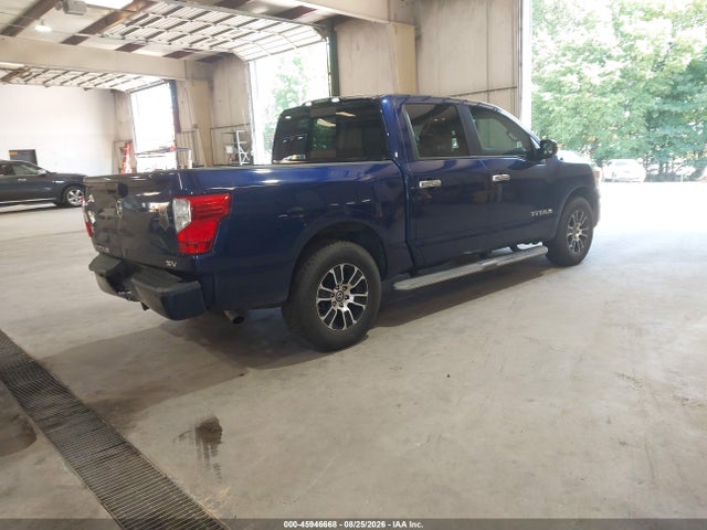 2021 Nissan Titan Sv 4x2 მანქანა იყიდება აუქციონზე, vin: 1N6AA1EEXMN519672, აუქციონის ნომერი: 45946668