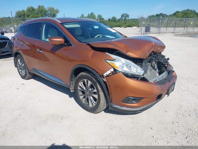 2017 Nissan Murano Platinum/s/sl/sv მანქანა იყიდება აუქციონზე, vin: 5N1AZ2MH4HN130895, აუქციონის ნომერი: 45946712