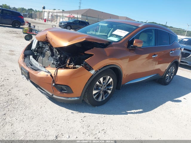 2017 Nissan Murano Platinum/s/sl/sv მანქანა იყიდება აუქციონზე, vin: 5N1AZ2MH4HN130895, აუქციონის ნომერი: 45946712