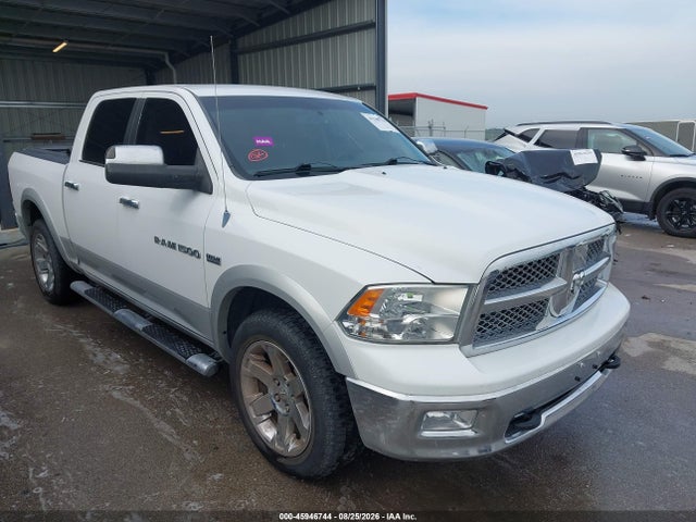 2012 Ram 1500 Laramie მანქანა იყიდება აუქციონზე, vin: 1C6RD7NT9CS203086, აუქციონის ნომერი: 45946744
