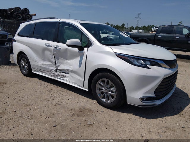 2022 Toyota Sienna Xle მანქანა იყიდება აუქციონზე, vin: 5TDJRKEC7NS092060, აუქციონის ნომერი: 45946769