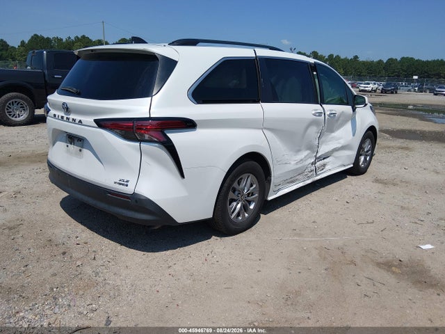 2022 Toyota Sienna Xle მანქანა იყიდება აუქციონზე, vin: 5TDJRKEC7NS092060, აუქციონის ნომერი: 45946769