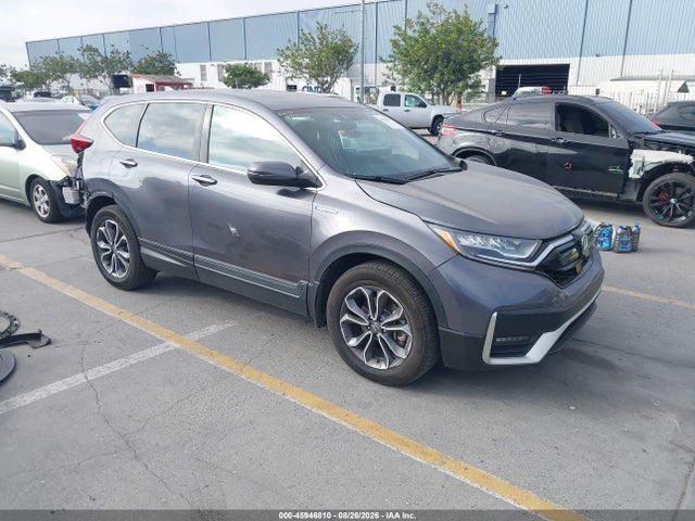 2021 Honda Cr-v Hybrid Ex მანქანა იყიდება აუქციონზე, vin: 7FART6H57ME035096, აუქციონის ნომერი: 45946810