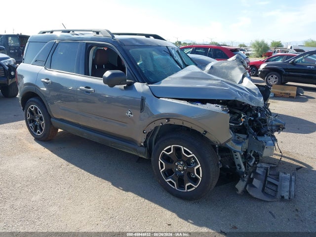 2025 Ford Bronco Sport Outer Banks მანქანა იყიდება აუქციონზე, vin: 3FMCR9CN0SRF57889, აუქციონის ნომერი: 45946832