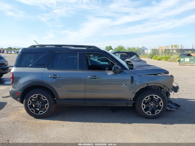 2025 Ford Bronco Sport Outer Banks მანქანა იყიდება აუქციონზე, vin: 3FMCR9CN0SRF57889, აუქციონის ნომერი: 45946832
