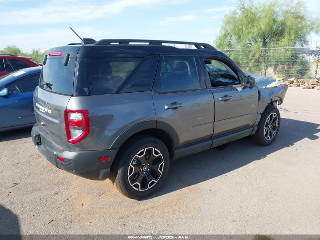 2025 Ford Bronco Sport Outer Banks მანქანა იყიდება აუქციონზე, vin: 3FMCR9CN0SRF57889, აუქციონის ნომერი: 45946832