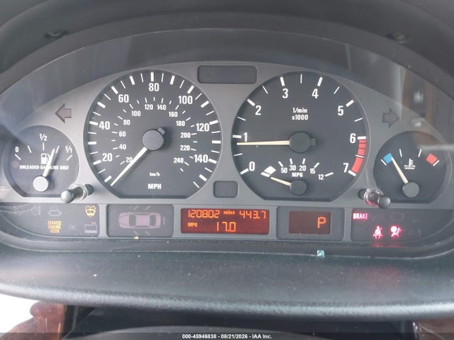 Aukcja sprzedaży 2000 Bmw 323i, vin: WBAAM3341YCA92027, numer aukcji: 45946838