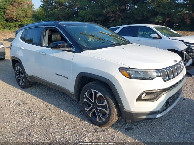 Продаж на аукціоні авто 2022 Jeep Compass Limited 4x4, vin: 3C4NJDCB6NT135954, номер лоту: 45946873