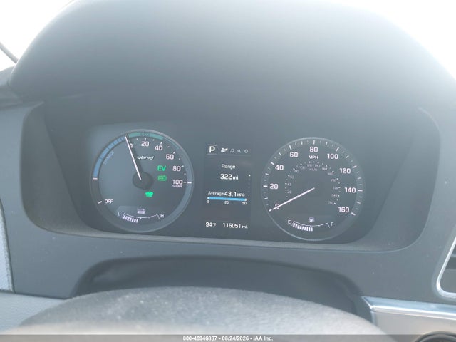 Продаж на аукціоні авто 2016 Hyundai Sonata Hybrid Se, vin: KMHE24L18GA041682, номер лоту: 45946887